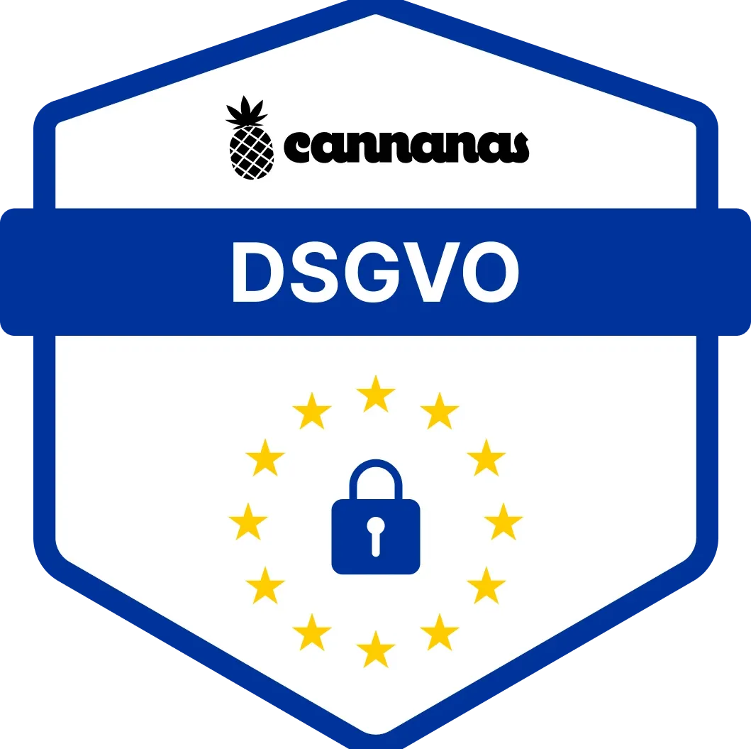 Cannanas DSGVO Badge